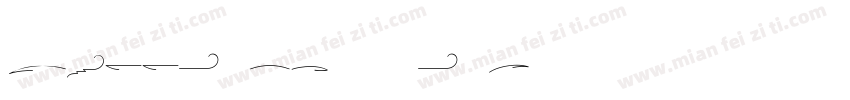Gellatio Swash字体转换